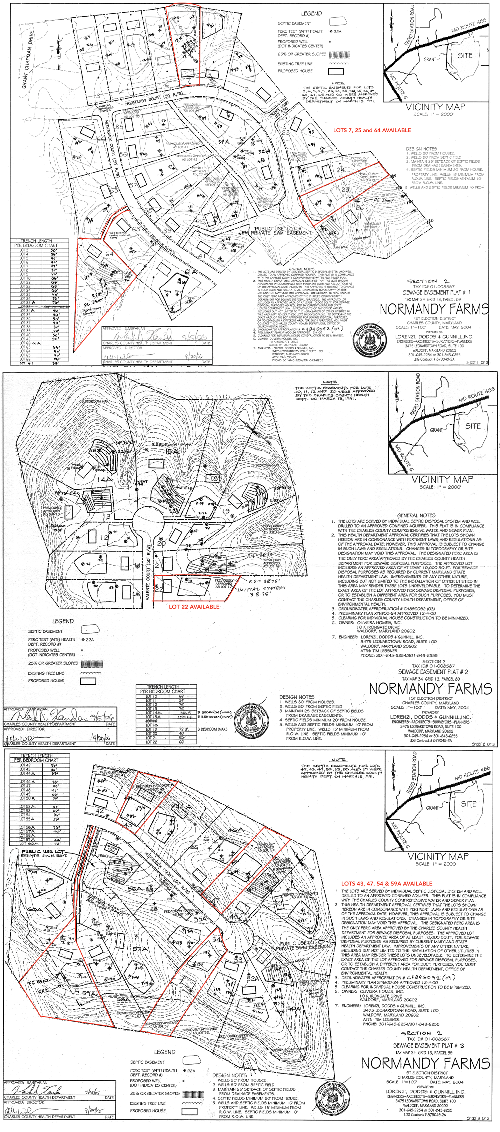 Normandy Farms Map